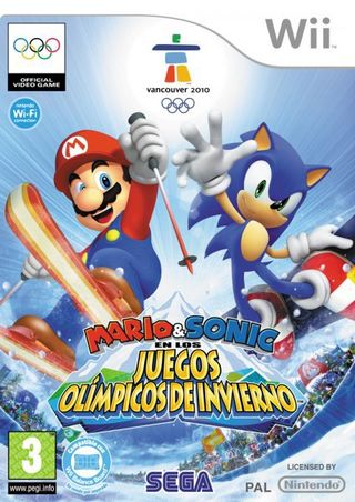 mario & sonic en los juegos de invierno wii