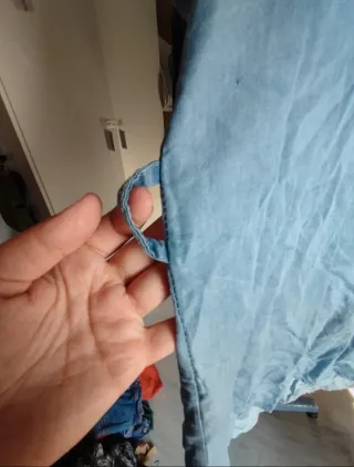 Vestido camisero vaquero azul