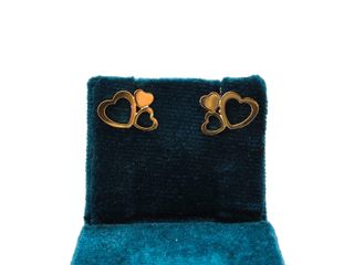 pendientes oro 18k con circonita