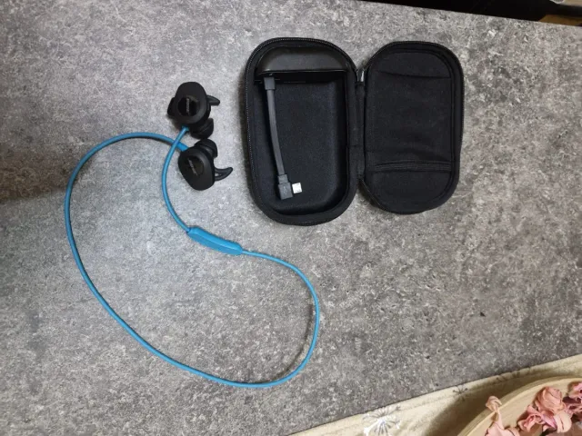 Auriculares Bose Inalámbricos Cable Azul