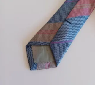 Corbata Pedro Morago seda Vintage Años 80