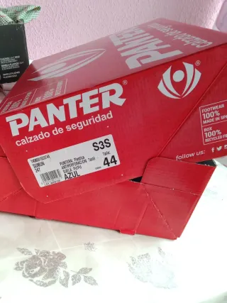 Zapatos de seguridad Panter Talla 44 Azul