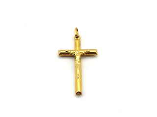 crucifijo oro 18k