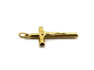 crucifijo oro 18k