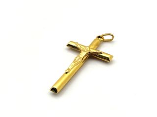 crucifijo oro 18k