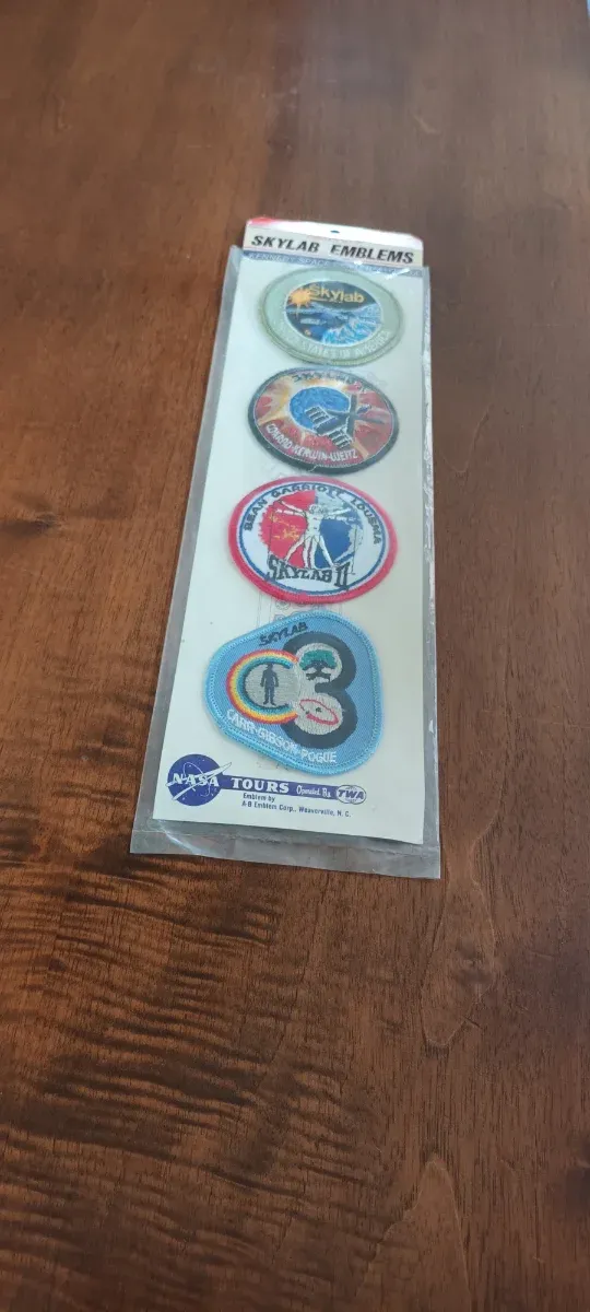 27 Parches Misiones Apolo, Gemini y Skylab.años 80