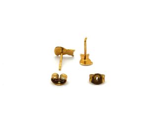 pendientes oro 18k