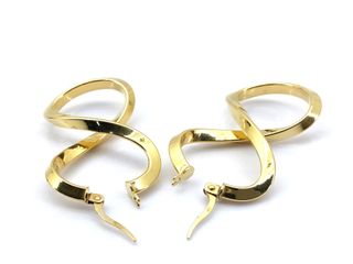 argollas oro 18k