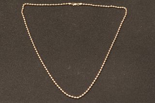 cadena oro 18k 30cm
