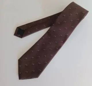 Corbata Flander Seda Vintage Años 80