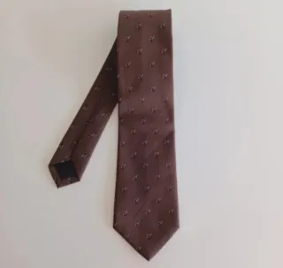 Corbata Flander Seda Vintage Años 80