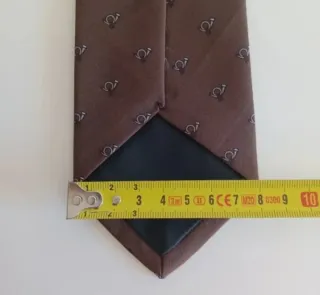 Corbata Flander Seda Vintage Años 80
