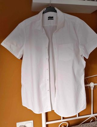 Camisa manga corta INTENSO blanca Talla M