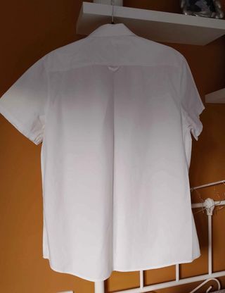 Camisa manga corta INTENSO blanca Talla M