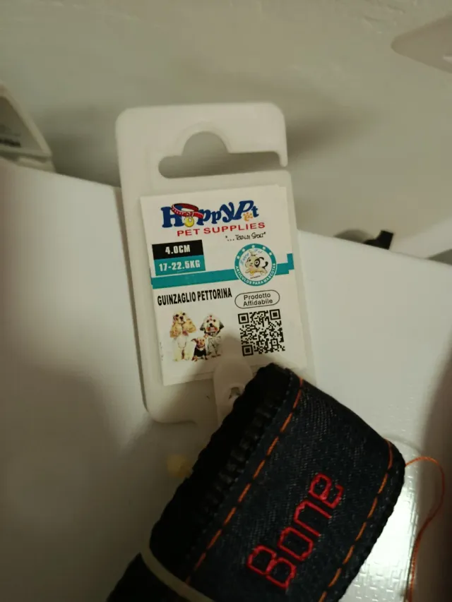 Set 3 Pettorine e Guinzagli Cane