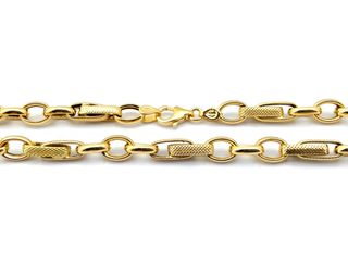 cadena oro 18k 30cm