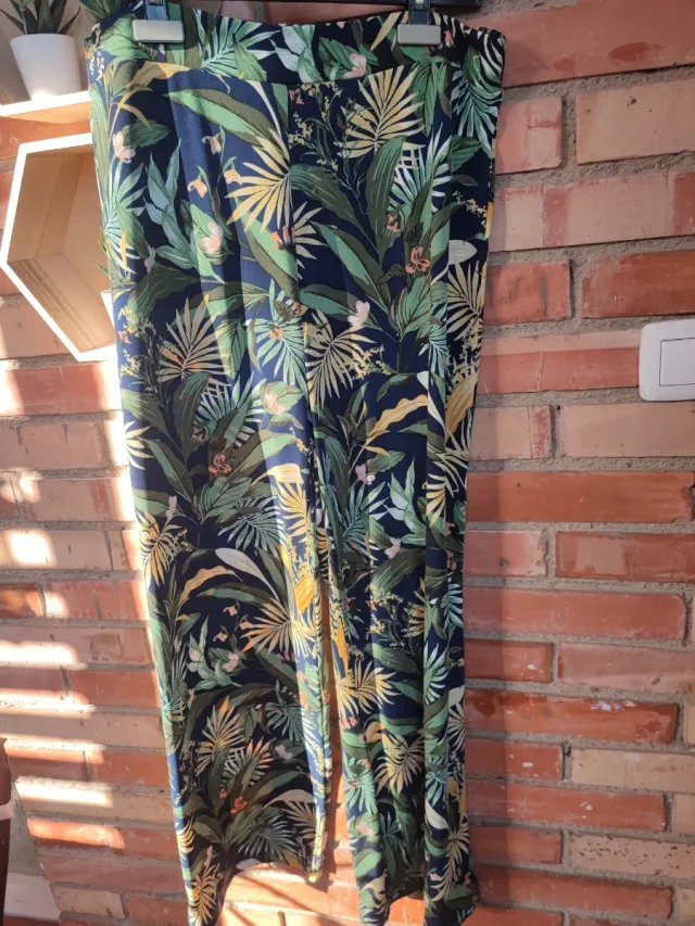 Pantalón ancho Cortefiel L