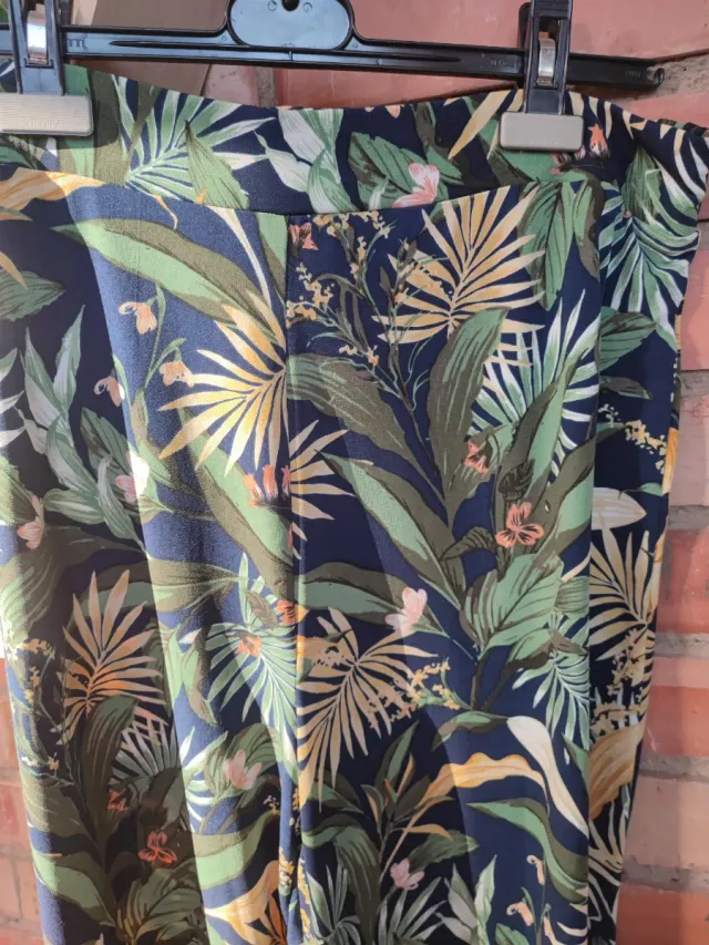 Pantalón ancho Cortefiel L