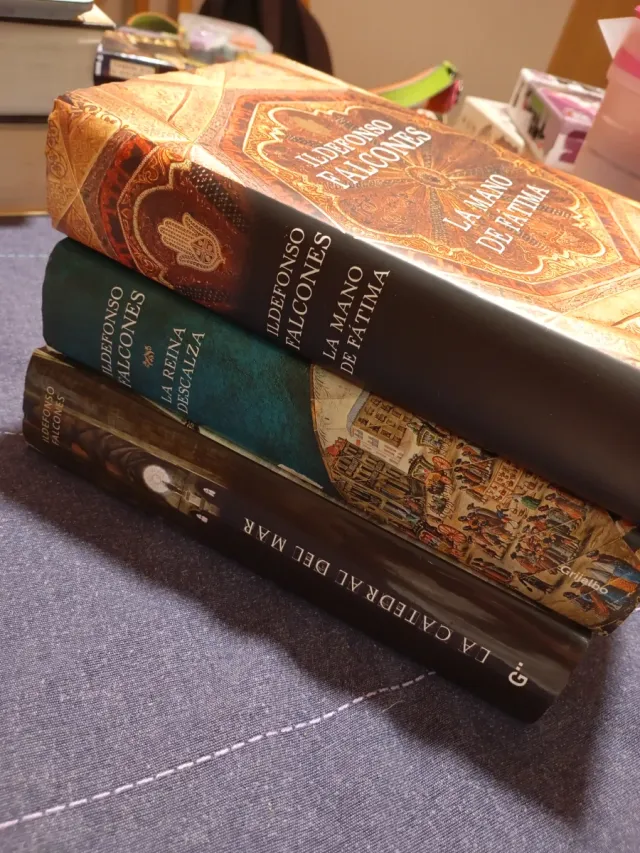 3 novelas Ildefonso Falcones