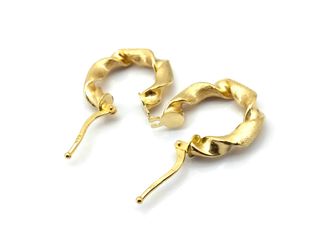 argollas oro 18k
