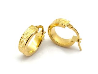argollas oro 18k