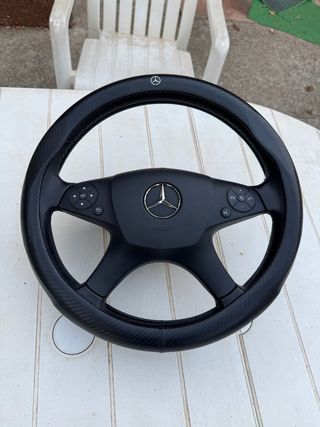 Volante Mercedes W204 Carbono