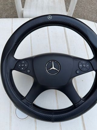 Volante Mercedes W204 Carbono