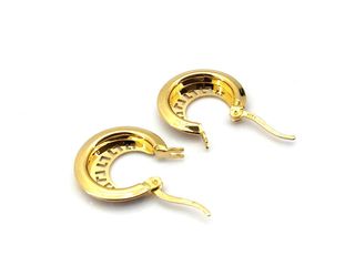argollas oro 18k