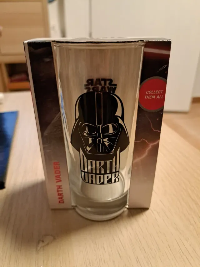 Vaso in vetro Star Wars Darth Vader