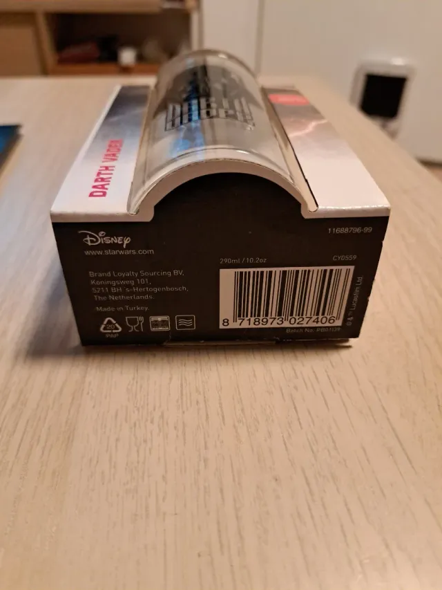 Vaso in vetro Star Wars Darth Vader