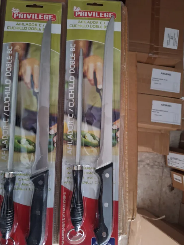 Cuchillo Jamonero Privilege + Chaira