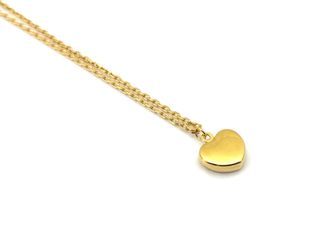 gargantilla oro 18k con circonita 22cm