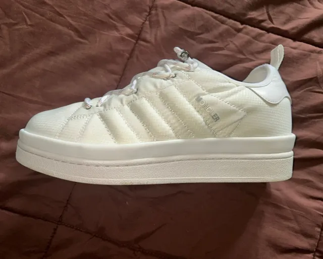 Adidas x Moncler Campus Core White