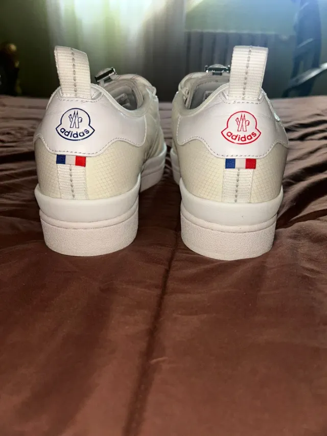 Adidas x Moncler Campus Core White