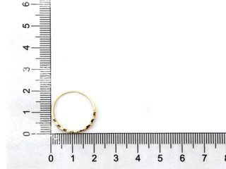 anillo oro 18k con piedra con circonita t. 16 (17,84 mm)