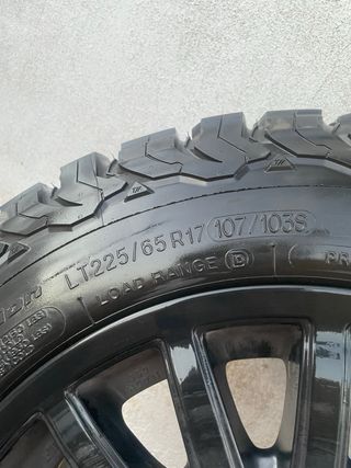 Rueda BFGoodrich All-Terrain con llanta OZRacing!