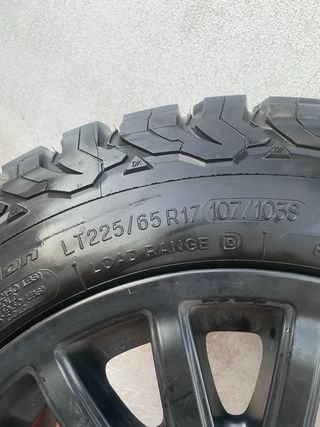 Rueda BFGoodrich All-Terrain con llanta OZRacing!