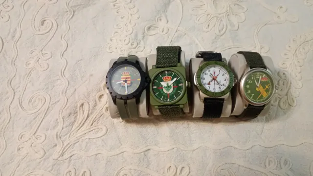 Lote 4 Relojes Militares Colección