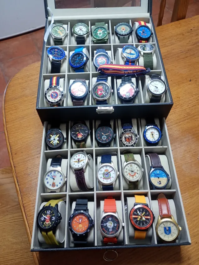 Lote 4 Relojes Militares Colección