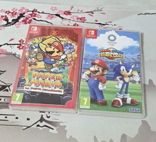 Paper Mario La Puerta Milenaria + Mario y Sonic