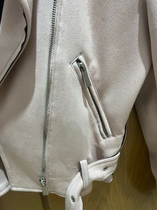 Chaqueta ante rosa Green Coast