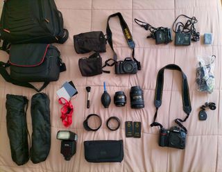 Set fotografico Nikon nero