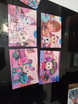 4 Puzzles Infantiles 12-24 Piezas