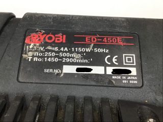 martillo electrico ryobi ed-450e