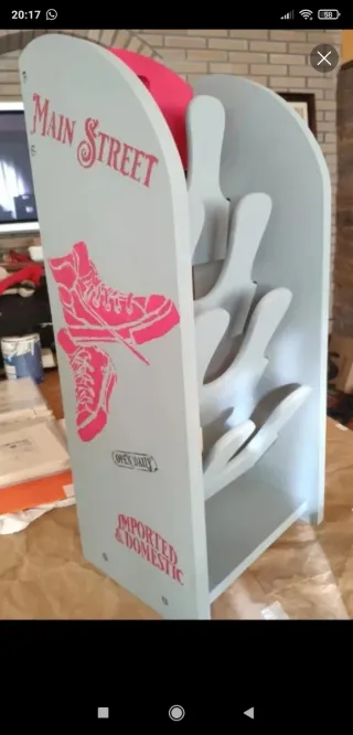 Zapatero infantil restaurado