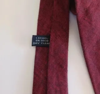 Corbata U Italy vintage años 80