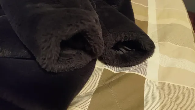 Cappotto in pelliccia sintetica bambina