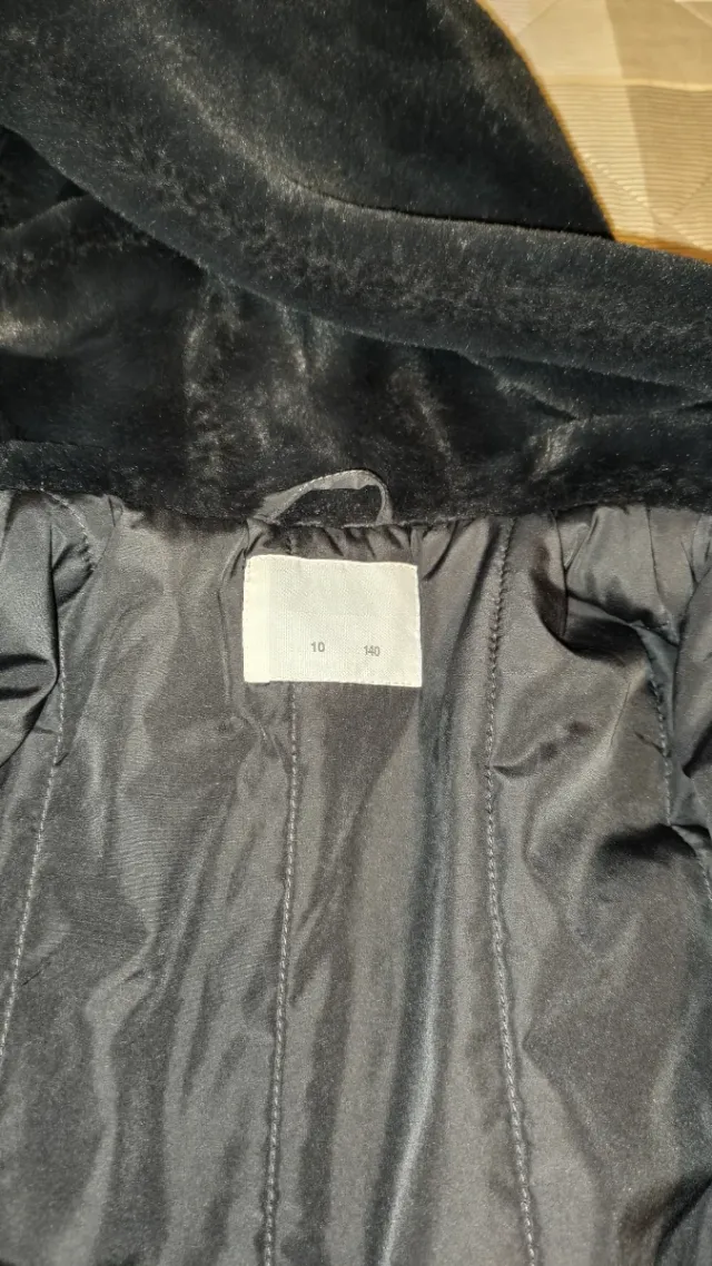 Cappotto in pelliccia sintetica bambina