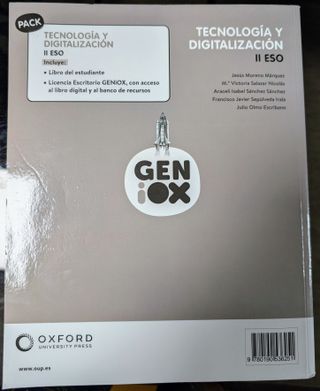 Tecnología y Digitalización II ESO. Libro del e...