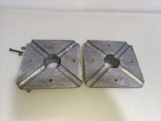 Supporto antenna quadrato metallo